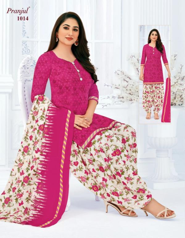 Pranjul Priyanka 10 Cotton Fancy Casual Wear Dress Materials 